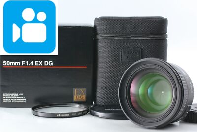  VIDEO [Top MINT] Sigma 50mm F1.4 EX DG HSM for PENTAX K1 K3 III From JAPAN