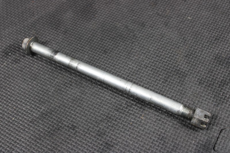 2002 KAWASAKI KX65 OEM FRONT REAR AXLE BACK WHEEL RIM SWINGARM PIVOT B