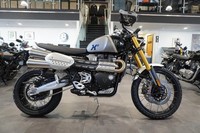 Triumph Scrambler 1200 XE, 2026, Silver Ice/ Black. IN STOCK NOW