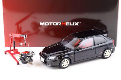 1:18 Motorhelix Honda Civic Type R (EK9) Starlight black