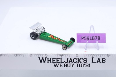 Cool One Drag Strippers Green 1975 Hot Wheels Blackwall Mattel Vintage HK