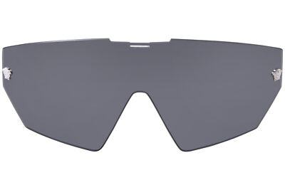 Pre-owned Versace Ve4461 314/87 Sunglasses White/grey 47mm W/extra Interchangeable Lenses In Gray
