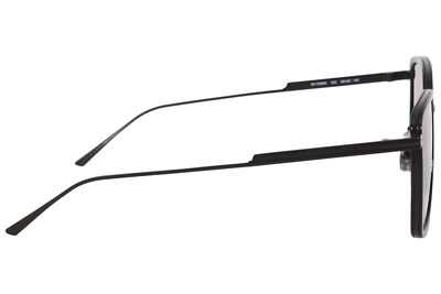 Pre-owned Bottega Veneta Minimalist Bv1008sk 002 Sunglasses Women's Black/grey Lenses 55mm In Gray