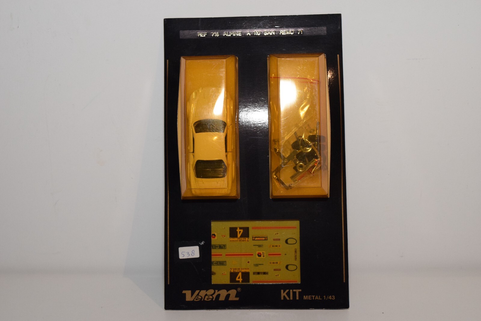 A87 1:43 VEREM SOLID KIT 718 RENAULT ALPINE A110 A 110 SAN A87 1:43 VEREM SOLID KIT 718 RENAULT ALPINE A110 A 110 SAN