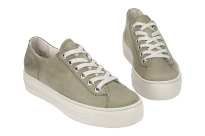 PAUL GREEN PAUL GREEN 4790 DAMENSCHUHE - HALBSCHUHE - SNEAKER GRÜN NEU