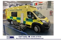 2021 Fiat Ducato 42 MAXI 2.3 180PS AMBULANCE C/W FERNO HARRIER-LT STRETCHER ----