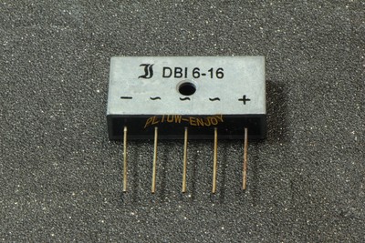 NEW 1PCS DBI6-16 ZIP-5,Three-Phase Si-Bridge Rectifiers DBI616