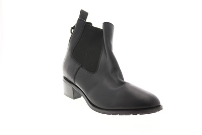 

Женские черные синтетические ботинки челси без шнуровки Cole Haan Newburg W00219 6.5, Черный, Cole Haan Newburg Bootie