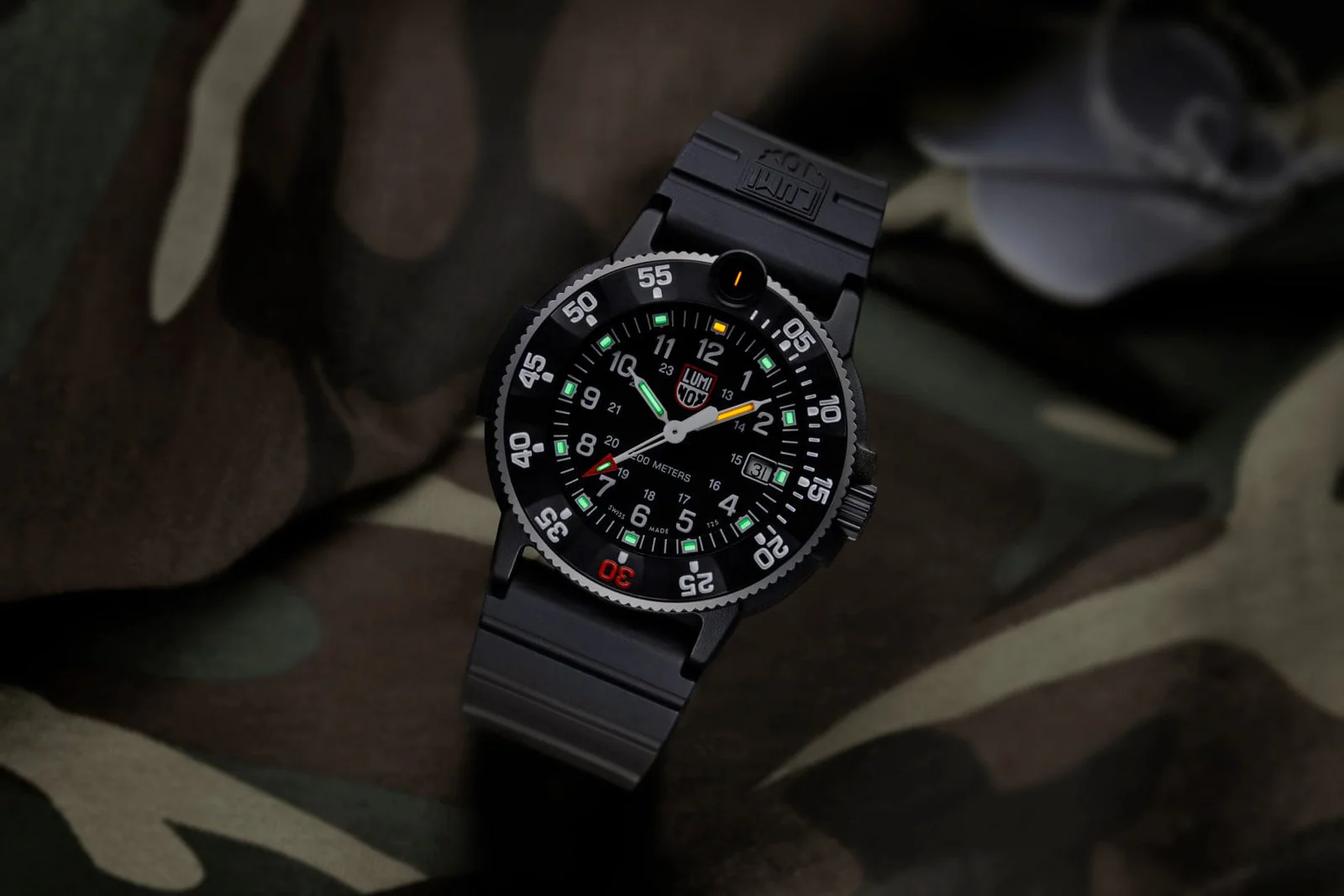 Pre-owned Luminox Navy Seal Original 3001 Heritage, Dive 2024 Watch 43 Mm Sapphire Crystal