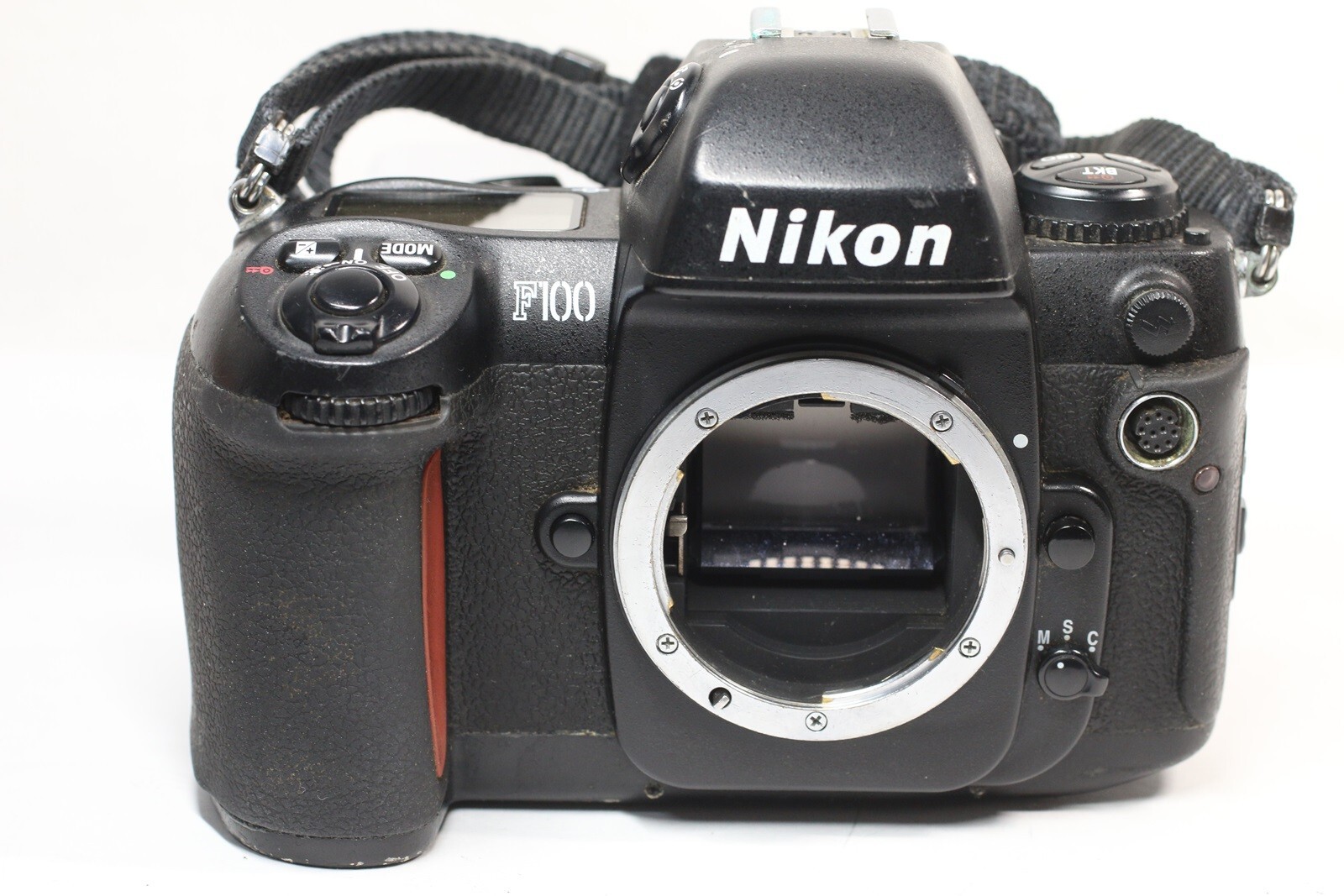 AS IS Nikon F100 35mm SLR Film Camera Black Body Only From AS IS Nikon F100 35mm SLR Film Camera Black Body Only From