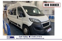 2018 Peugeot Boxer 435 L3H2 2.0 BLUE HDI 130PS LWB 5 SEAT DISABLED MINIBUS -----