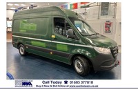 2019 Mercedes-Benz Sprinter 316 L2 2.2CDI 163PS AUTO MWB WORKSHOP VAN C/W WELDER