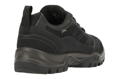 ECCO ECCO XPEDITION III DAMENSCHUHE - WANDER TREKKING SCHNÜR- HALBSCHUHE SCHWARZ