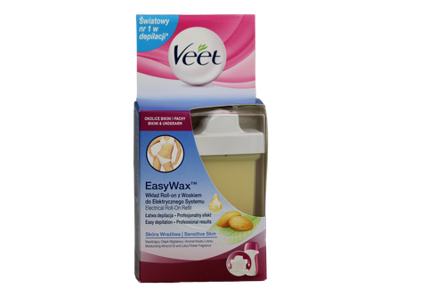 Veet EasyWax Bikini Achseln Nachfüller für Rollon Wachspatrone Haarentferner