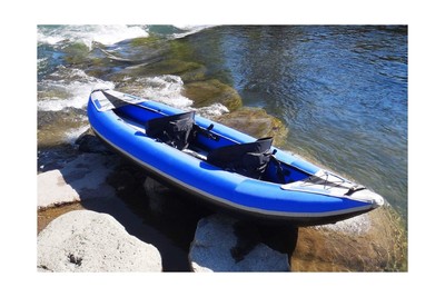 Solstice Inflatable Kayak For All Skill Levels (Heavy Duty Construction) | Fo...