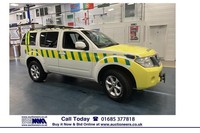 2012 Nissan Pathfinder ACENTA 2.5DCI 190PS RESPONSE 4X4 C/W STRETCHER CAPABILITY