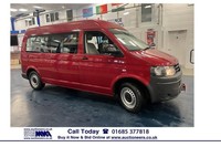 2013 Volkswagen Transporter T32 2.0TDI 140PS 4MOTION AWD/4X4 LWB 9 SEAT DISABLED