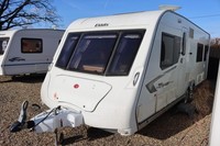 ELDDIS  CUSADER SUPER CYCLONE 4 Berth Twin Fixed Single Beds Caravan + Motor Mov