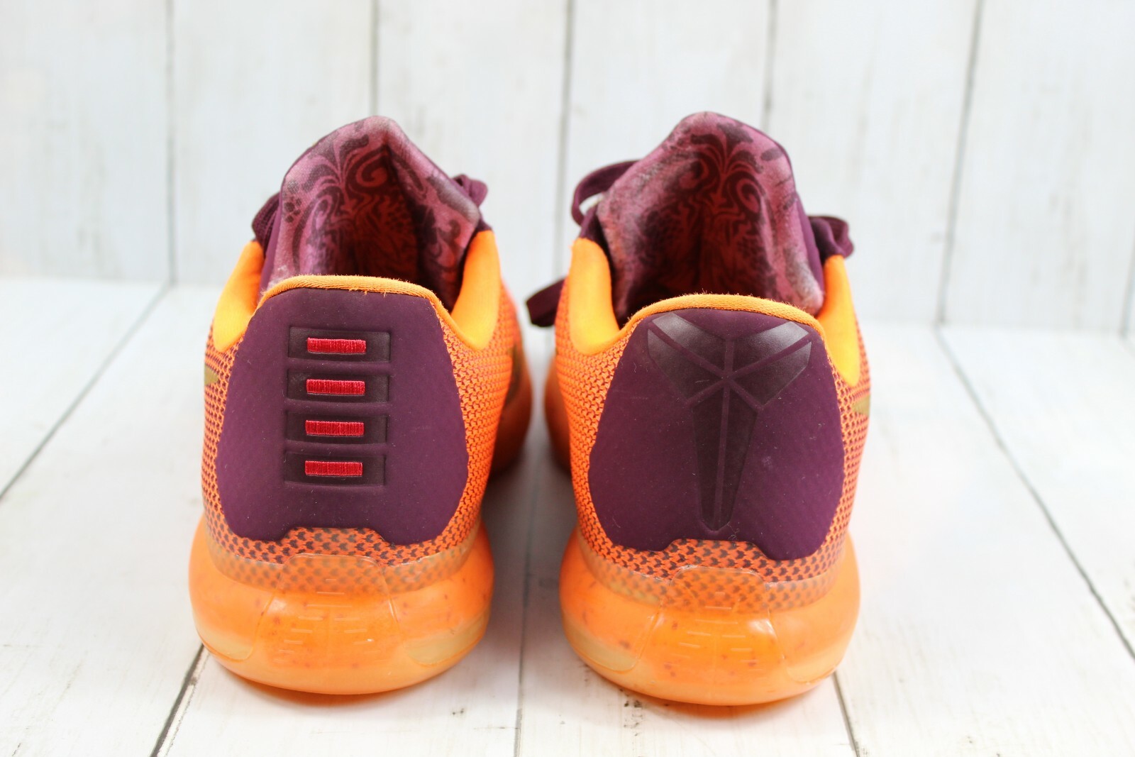 NIKE Kobe X 10 Elite Low Orange Silk 
