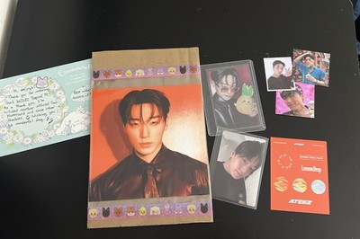 ATEEZ - ATEEZ target us  サン トレカ nervous Target Exclusive Nervous Ateez Photocards | TikTok