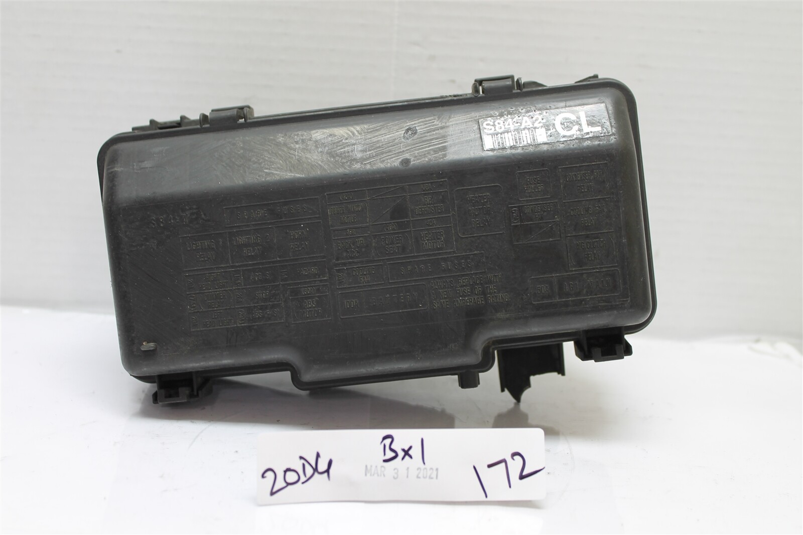 1998-2002 Honda Accord Fuse Box Relay Junction Unit S84A2CL