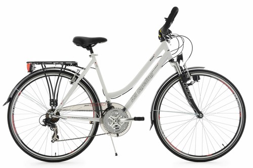 Trekkingrad 28 Zoll 21 Gang Damen Trekking Vegas Weiss KS Cycling M110T