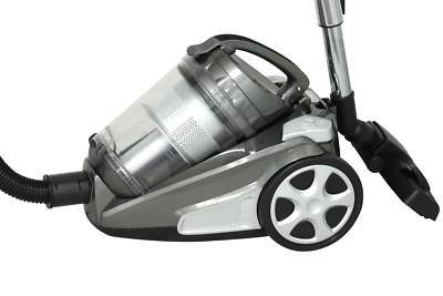 Zyklon Staubsauger HOMELINE silber 850 Watt Boden Sauger ohne Beutel beutellos