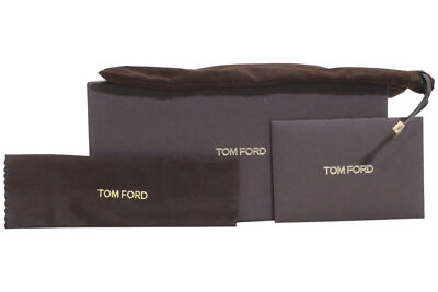 Pre-owned Tom Ford Stephenson Tf775 02n Sunglasses Men's Matte Black/dark Teal Lenses 56mm In Blue