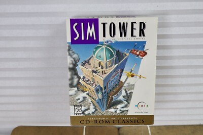 SimTower PC Game 1997 BOX ONLY