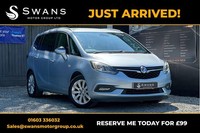 2016 Vauxhall Zafira 1.6 CDTi ecoFLEX Tech Line 5dr MPV DIESEL Manual