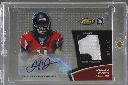 2011 Topps Finest Julio Jones #RAP-JJ