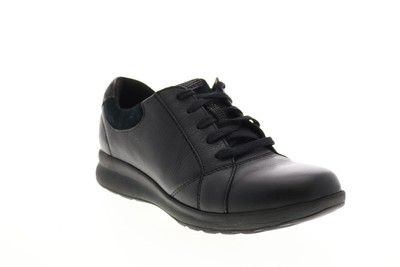 

Clarks Un Adorn Lace 26136071 Женские Черные Кожаные Кроссовки Lifestyle Обувь 9, Черный, Clarks Un Adorn Lace