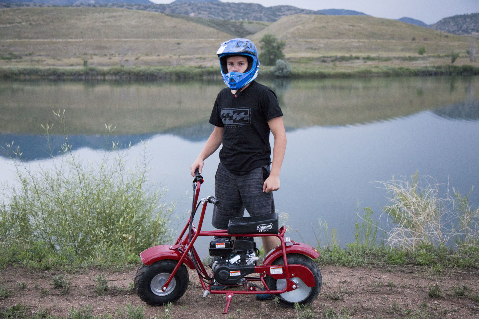 Coleman Powersports CT100U 100cc 3.0 HP Gas Powered 4 Stroke OHV Trail Mini Bike