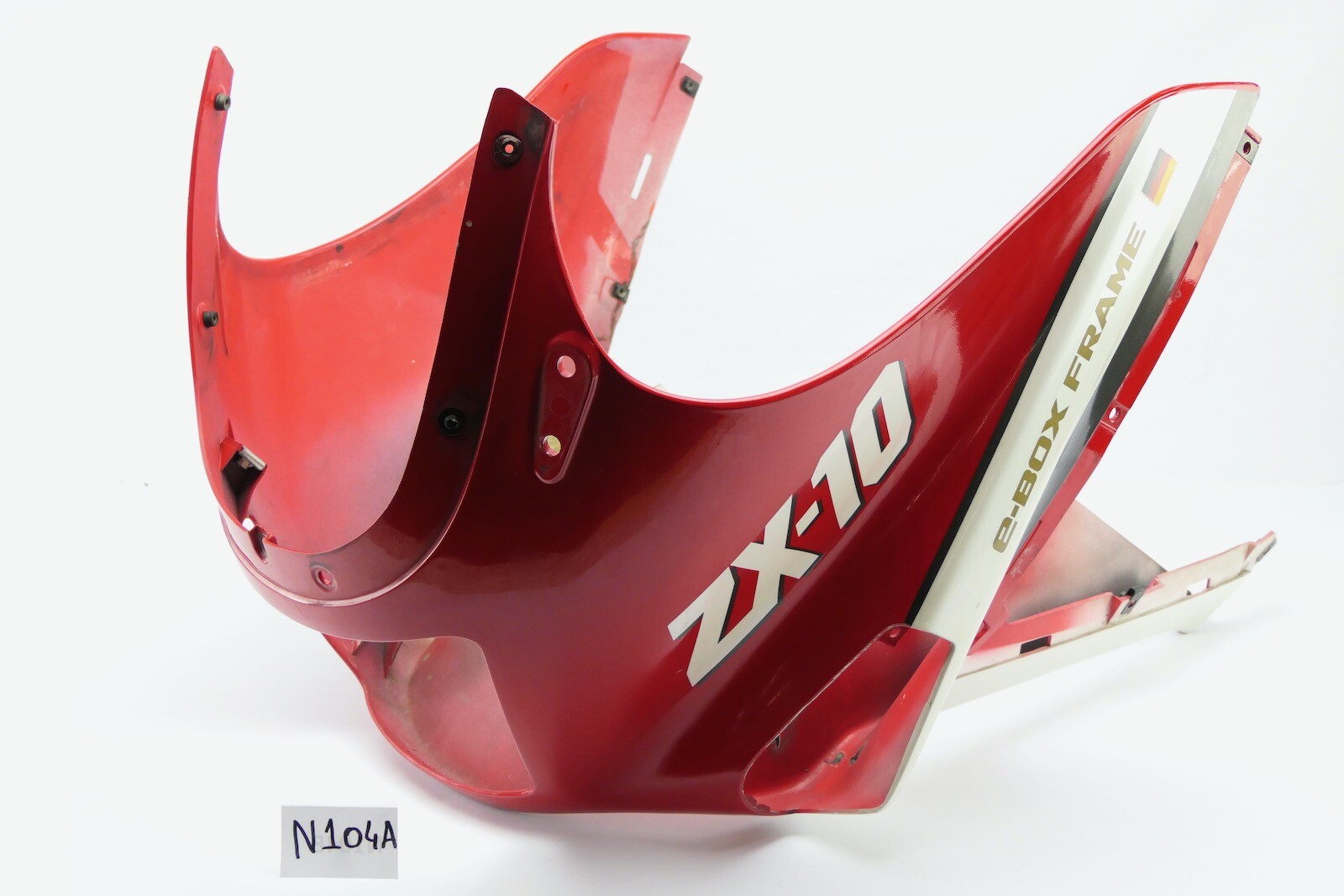 英　0910 Kawasaki ZX-10 ZXT00B 1988 - front fairing damaged N104A | eBay UK