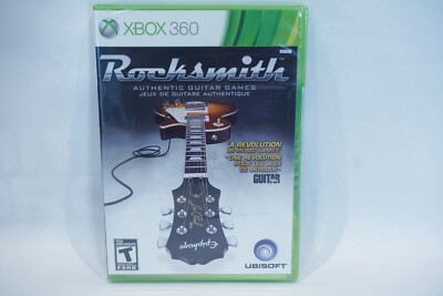 Rocksmith Microsoft Xbox 360, 2011 BRAND NEW FACTORY SEALED MINT! FREE SHIPPING!