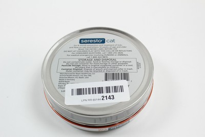 Bayer Animal Health Seresto Flea and Tick Collar for Cats, All Weights and