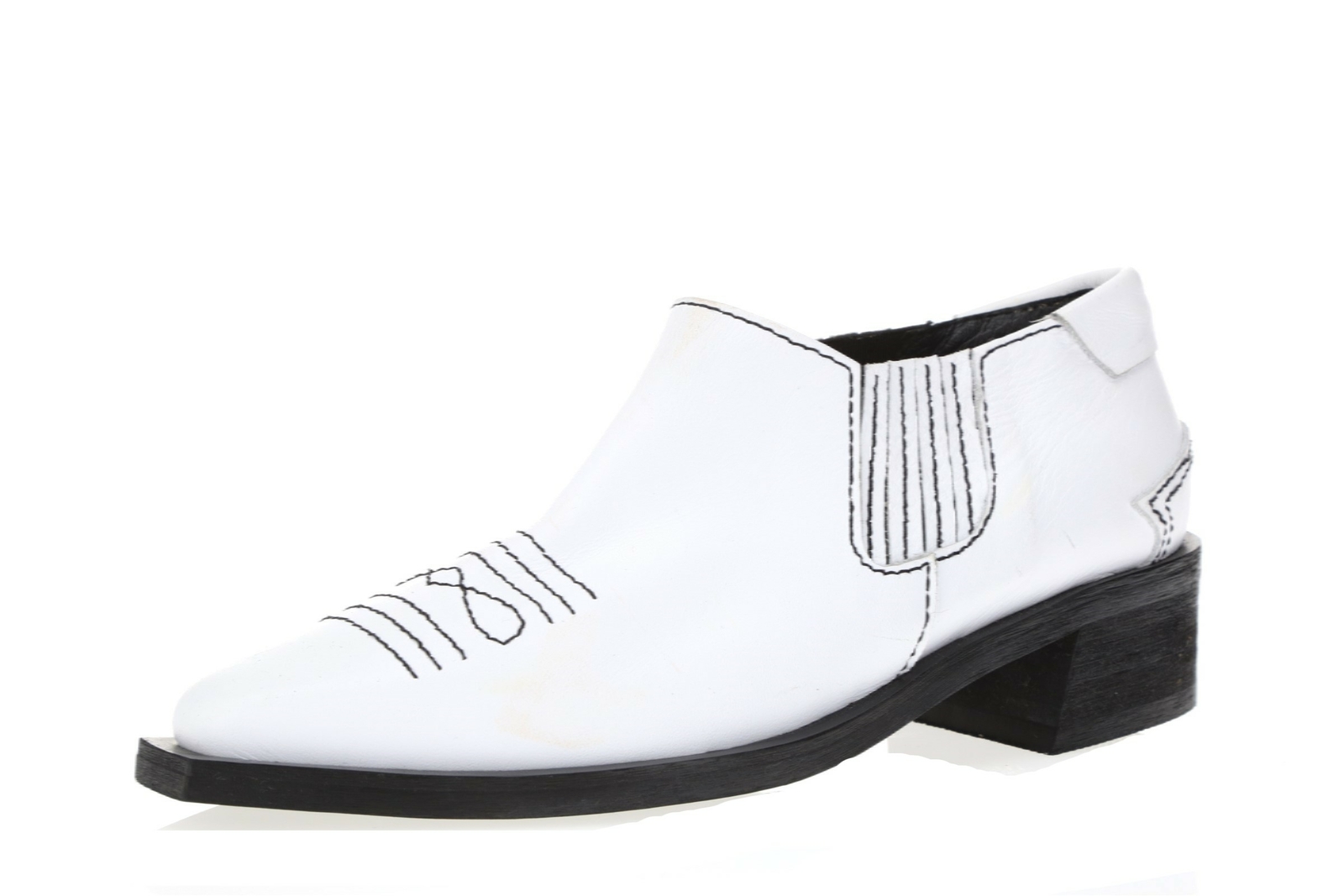 Reike Nen 249204 Womens Leather Chelsea Bootie White Size 36 EU/ 5.5 US Medium