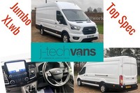 Ford Transit Jumbo 2.0Tdci T350 XLwb L4 H3 ***Limited Model / Fully Loaded***