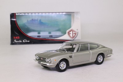 Edison Giocattoli 803921; 1967 Fiat Dino 2000 Coupe; Silver; Excellent Boxed