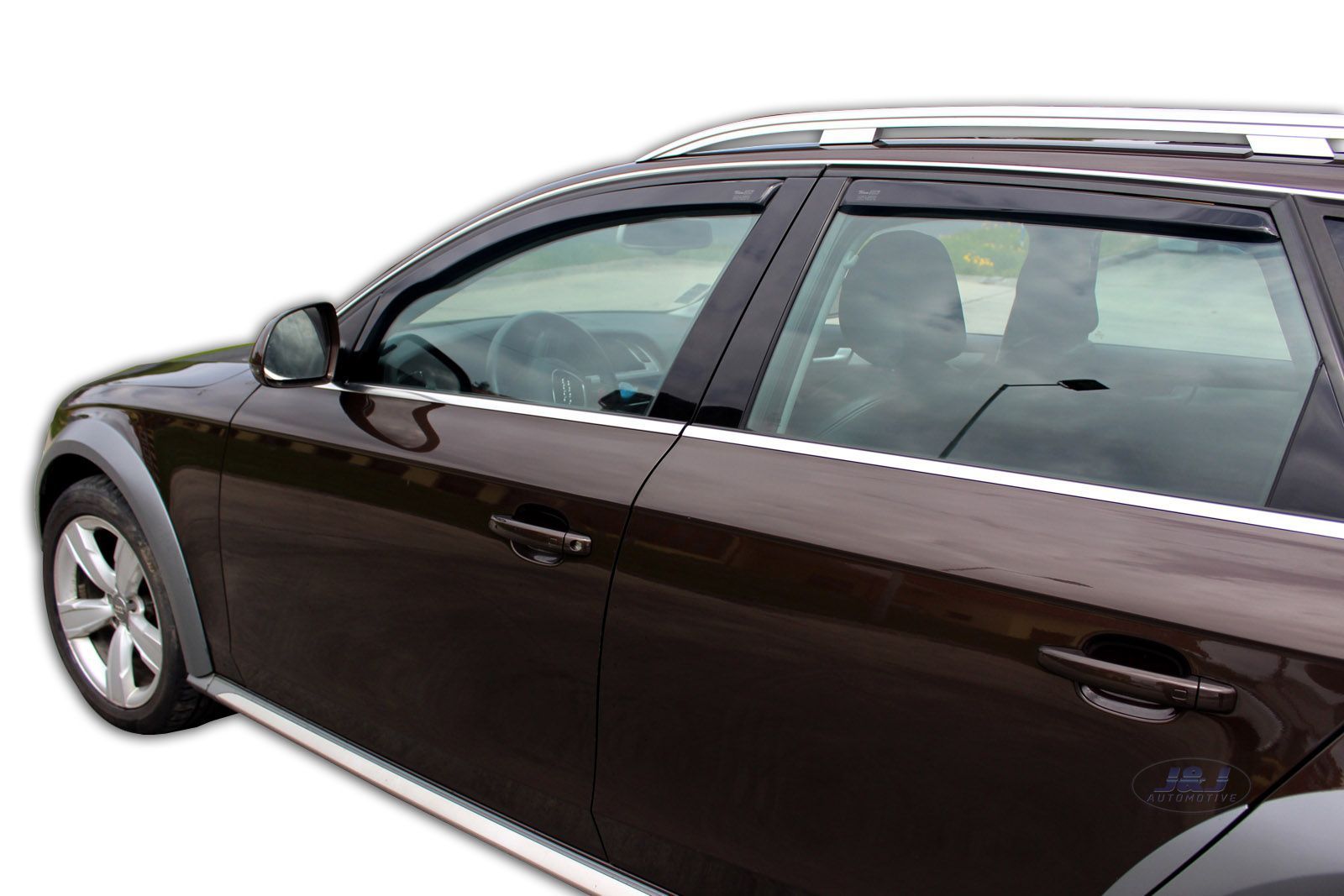 DAU10236 AUDI A4 avant B8 estate 20092015 wind deflectors 4pc set