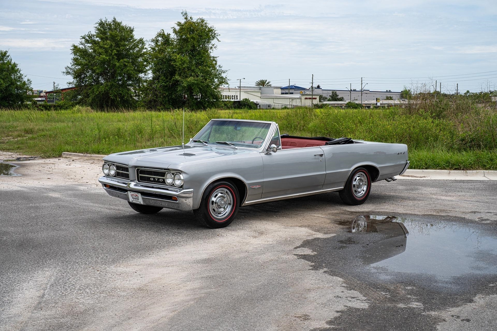 1964 Pontiac  GTO Convertible Matching #'s 389 Tri Power 4 Speed Silvermist Gray