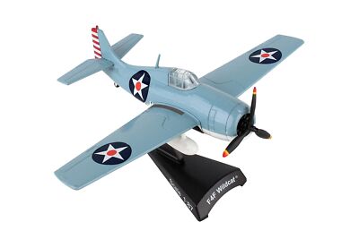 Postage Stamp Daron F4F Wildcat, Blue