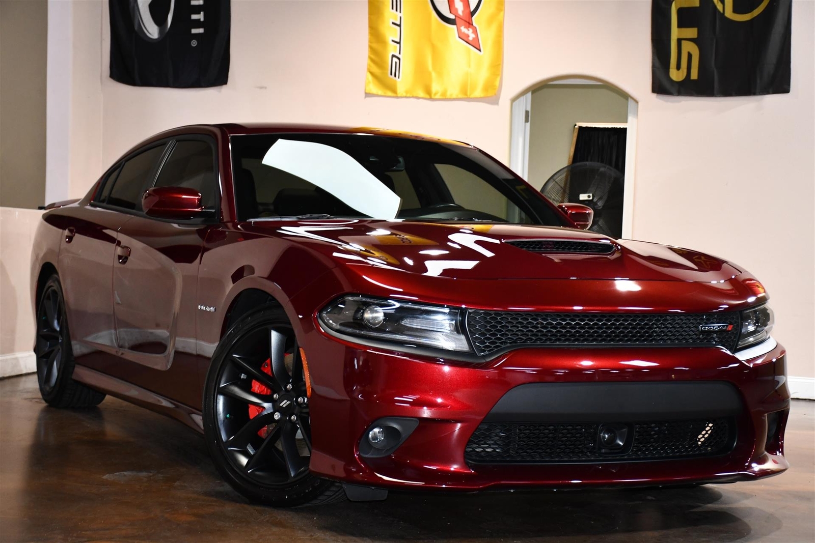 2021 Dodge Charger R/t Plus 22904 Miles Octane Red Pearl Coat Sedan