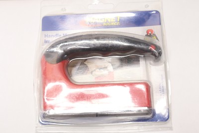 Magnet Source Powerful Handle Magnet Black Red 100LBS Pull 07501
