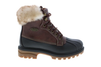 Lugz Mallard Fur WMALLFGV-2136 Женские Черные Синтетические Повседневные Классические Ботинки 5.5