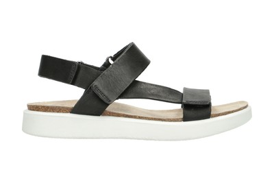 ECCO ECCO SCHUHE CORKSPHERE SCHWARZ DAMEN SANDALE SANDALETTEN 27181301001 NEU