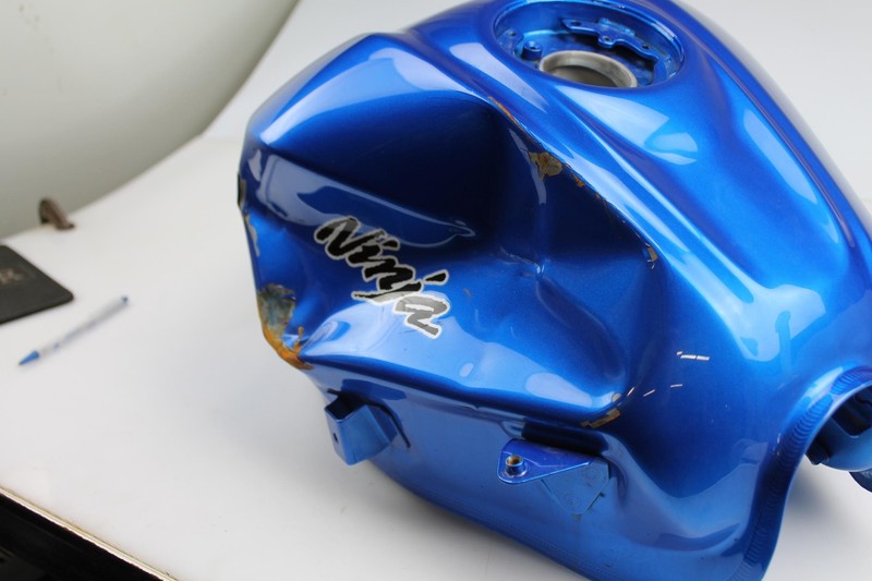 13-17 kawasaki ninja 300 OEM GAS TANK FUEL CELL PETROL RESERVOIR