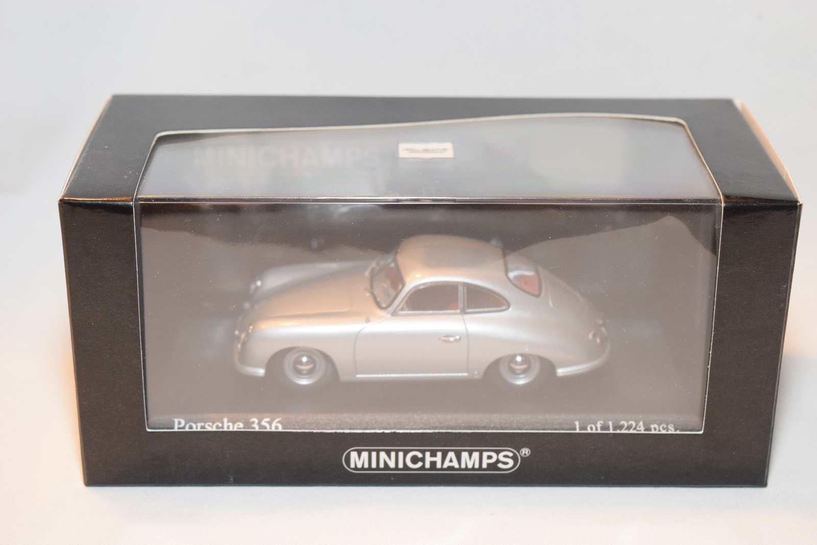 【MINICHAMPS】Porsche 356 Gmund #M55 MINICHAMPS PORSCHE 356 FERDINAND 1950 METALLIC GREY MINT