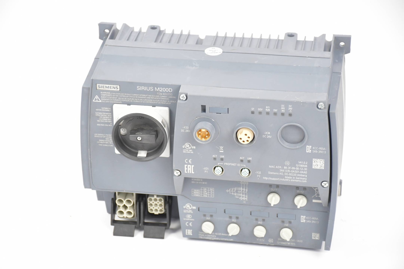 しんさん専用 SIEMENS-LINE-STARTER-3RK1301-