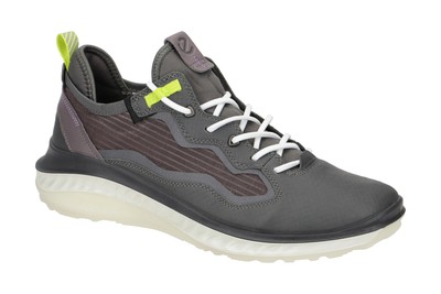 ECCO ECCO SCHUHE ST.360 MENS GRAU HERRENSCHUHE SPORTLICHE HALBSCHUHE 82132460242 NEU